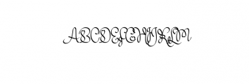 Merlinian Font UPPERCASE