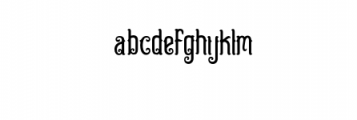 MermaidTypeface.otf Font LOWERCASE