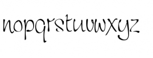 Melodica Font LOWERCASE