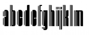 Mercano Empire Lined Font LOWERCASE