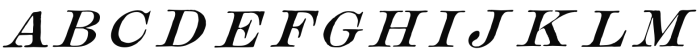 Mercantile HPLHS Oblique Font LOWERCASE