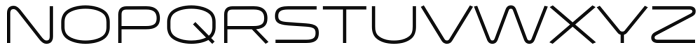 Metaluna Thin Font LOWERCASE