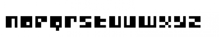 Metroplex Font LOWERCASE