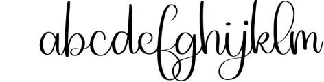 Me & You - A Script With Heart Alternatives Font LOWERCASE