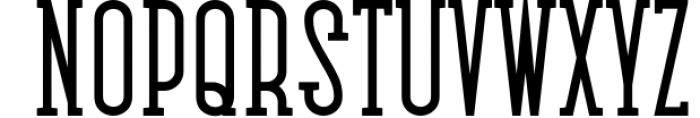 Medan Slab Condensed Slab Serif Font 1 Font LOWERCASE