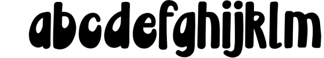 Meggie - Cute Bulky Font Font LOWERCASE