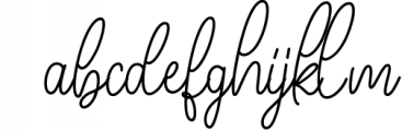 Meghatone Signature | A Natural Handritten Script Font Font LOWERCASE