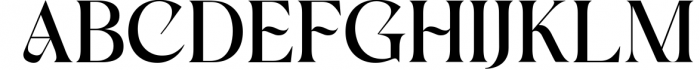 Megista Display Serif Font UPPERCASE