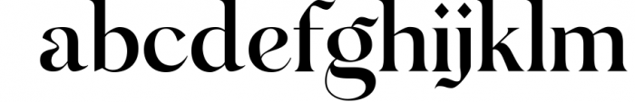 Megista Display Serif Font LOWERCASE