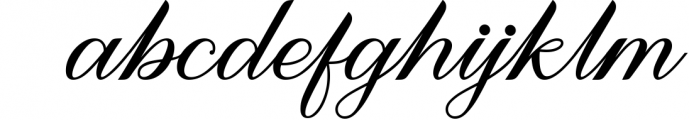 Meighan Script Font LOWERCASE