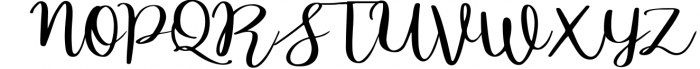Meillina Natural Font Font UPPERCASE