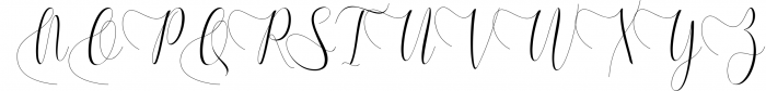 Melamar Calligraphy 4 Font UPPERCASE