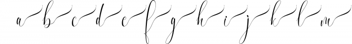 Melamar Calligraphy 4 Font LOWERCASE