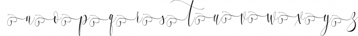 Melamar Calligraphy 5 Font LOWERCASE