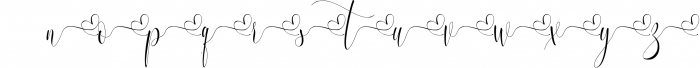 Melamar Calligraphy Font LOWERCASE
