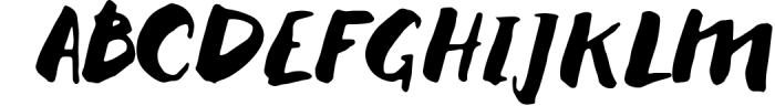 Melidia Font | HandBrushed Font UPPERCASE