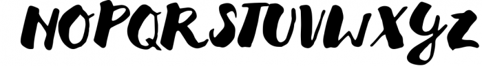 Melidia Font | HandBrushed Font UPPERCASE