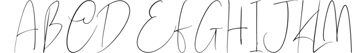 Mellati - Luxury Script Signature Font 1 Font UPPERCASE