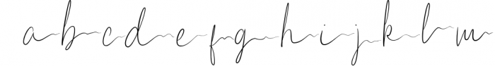 Mellati - Luxury Script Signature Font 1 Font LOWERCASE
