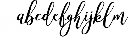 Mellisa Script and Extras Font LOWERCASE