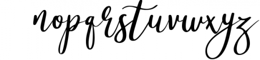 Mellisa Script and Extras Font LOWERCASE