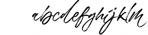 Melodiously Script 1 Font LOWERCASE