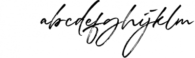Melodiously Script Font LOWERCASE