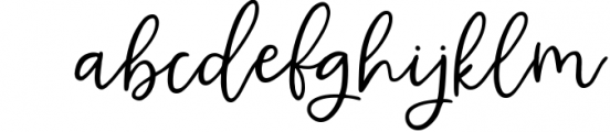 Melony | Modern Script Font Font LOWERCASE