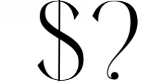 Menorca Stylish Typeface Font OTHER CHARS