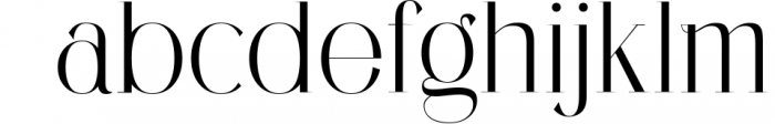 Menorca Stylish Typeface Font LOWERCASE