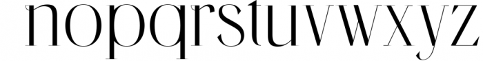 Menorca Stylish Typeface Font LOWERCASE