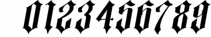 Menotius Blackletter 1 Font OTHER CHARS