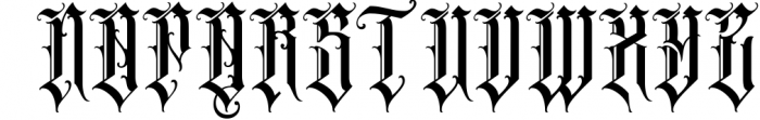 Menotius Blackletter Font UPPERCASE