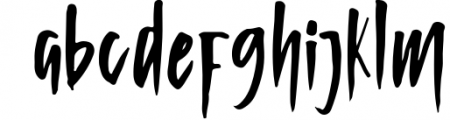 Merana Typeface Font LOWERCASE