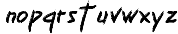 Merathus Font LOWERCASE