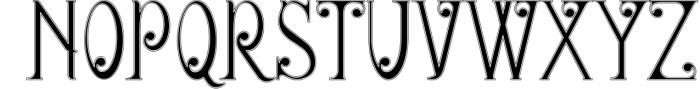 Meravin Typeface Font UPPERCASE