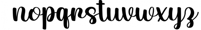 Merlyana - Script Handwriting Font Font LOWERCASE