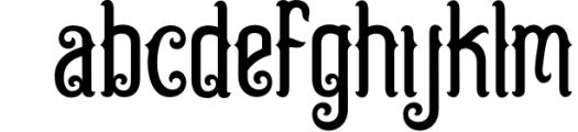Mermaid Typeface Font LOWERCASE