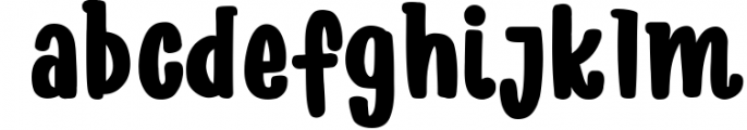 Merry Bright Typeface 1 Font LOWERCASE