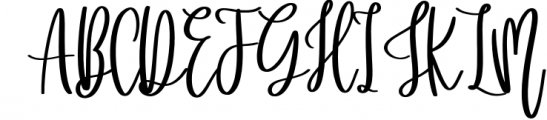 Merry Christmas - A sweet script handwritten font Font UPPERCASE