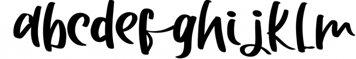 Meshiye - Modern Handwritten Font Font LOWERCASE