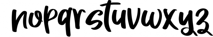 Meshiye - Modern Handwritten Font Font LOWERCASE