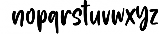Messy Berry - Handwritten Font Font LOWERCASE