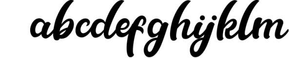 Metal Ink Typeface Font LOWERCASE