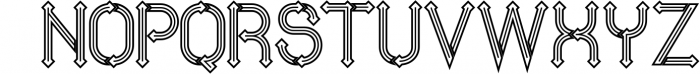 Metro - 10 Fonts Family 1 Font UPPERCASE