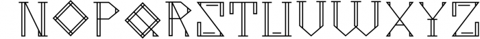 Metropolia - Futuristic font Font UPPERCASE