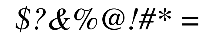 MEAN 26 Italic Font OTHER CHARS