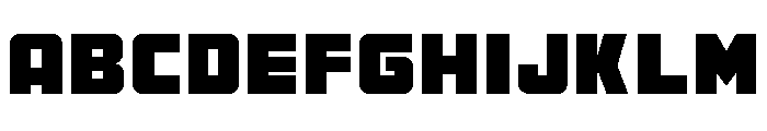 MEF Display Font UPPERCASE