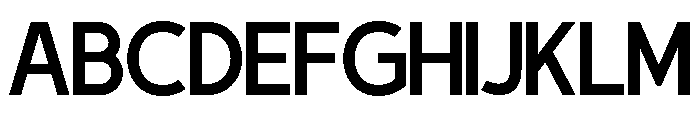 MEIGAN Regular Font UPPERCASE