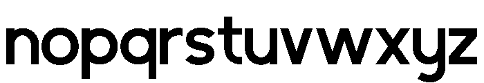 MEIGAN Regular Font LOWERCASE